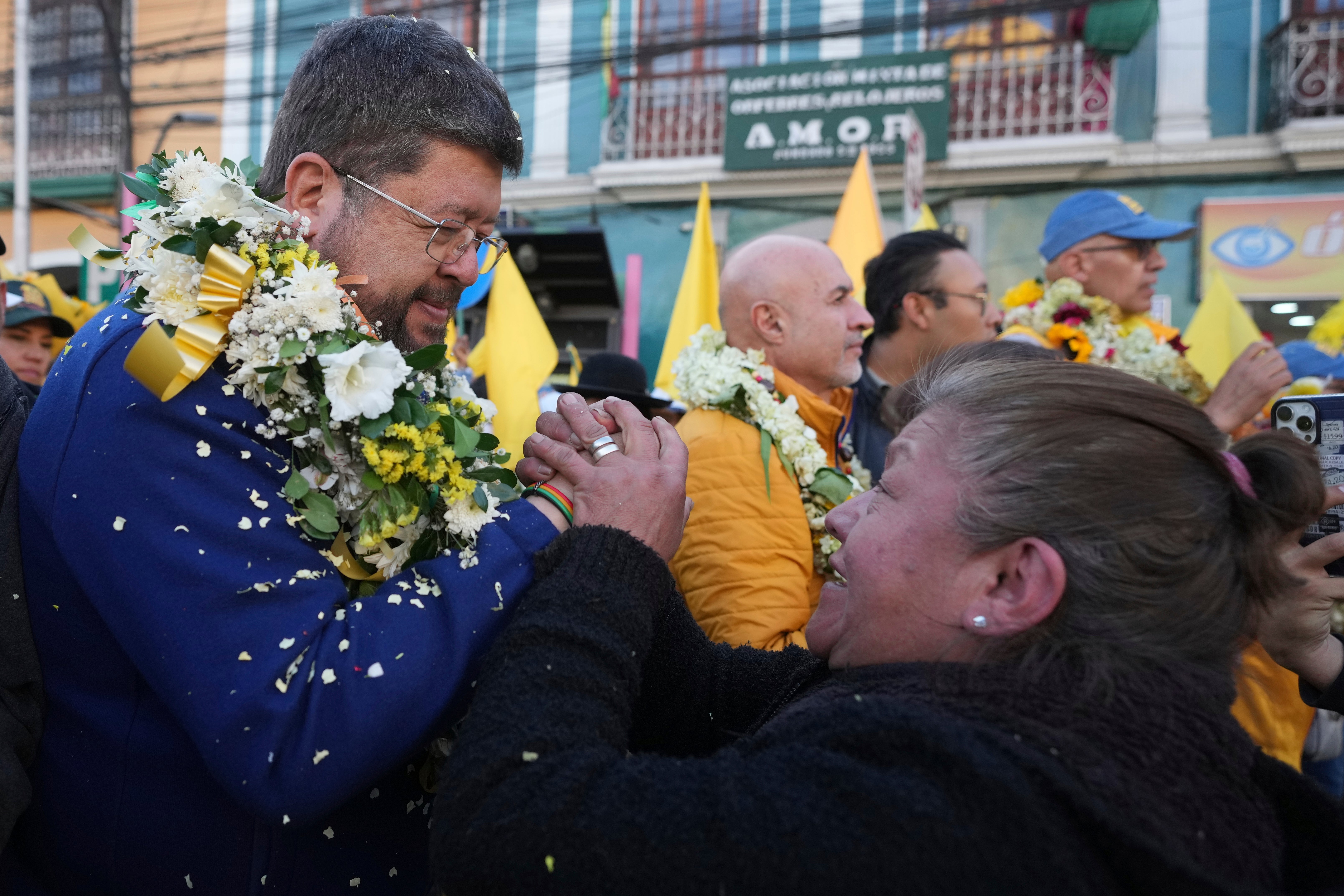 BOLIVIA-ELECCIONES-DORIA MEDINA