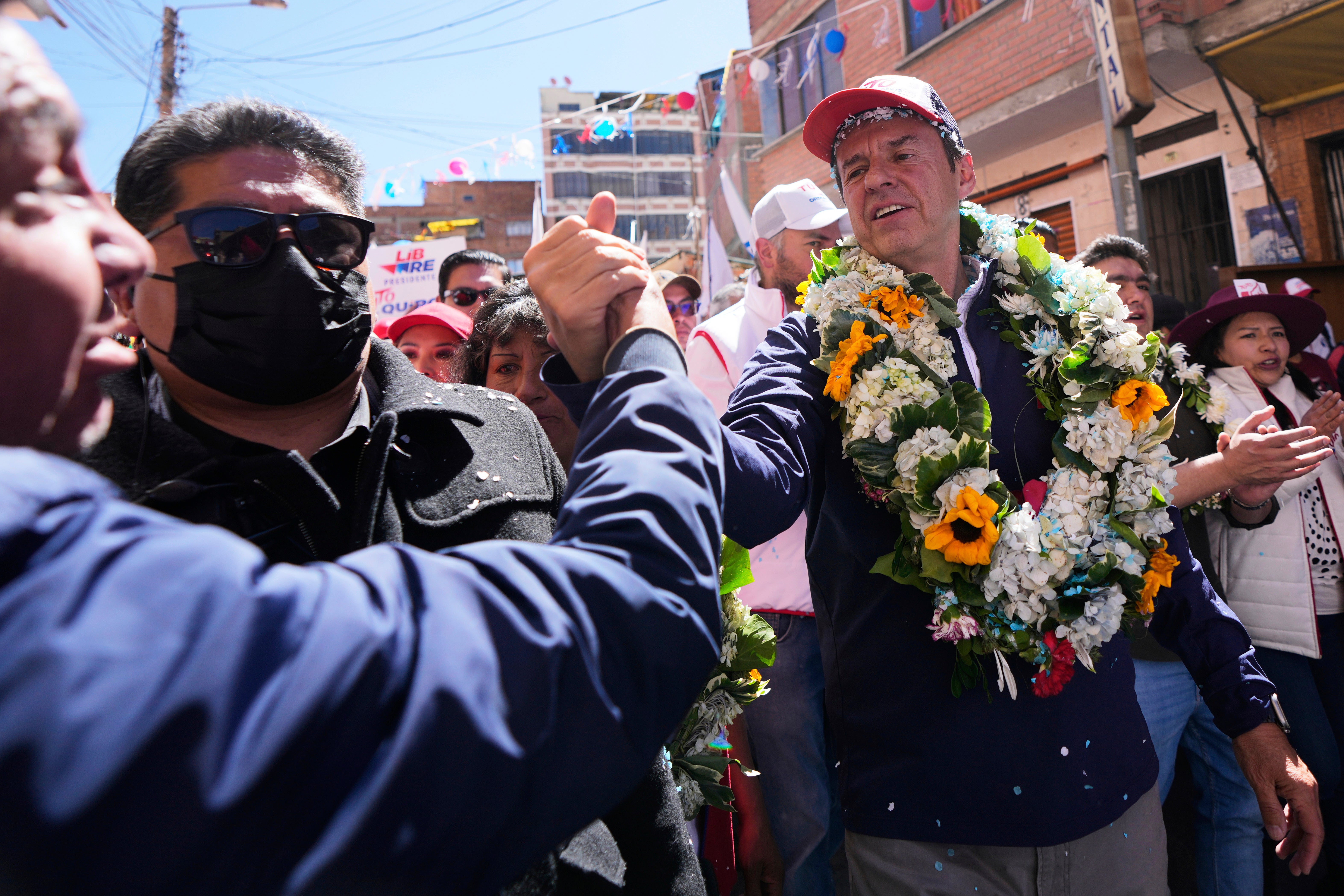 BOLIVIA-ELECCIONES QUIROGA
