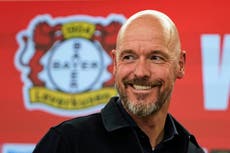 Ten Hag dice que no puede hacer magia tipo Harry Potter para acelerar reconstrucción en Leverkusen