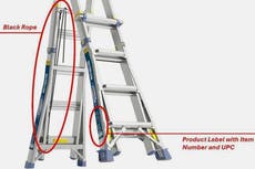 Werner retira más de 100.000 escaleras por riesgo de caída y lesiones