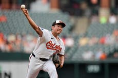 Sugano logra su 10ª victoria y Orioles se imponen 5-3 a Marineros tras larga demora por lluvia