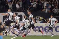 Con gol a los 15 segundos, Botafogo vence 1-0 a Liga de Quito en octavos de final de Libertadores
