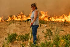 España, Portugal y Grecia luchan contra incendios forestales en plena ola de calor