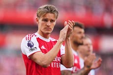 Jugadores de Arsenal apoyan a Martin Odegaard como capitán, dice Arteta