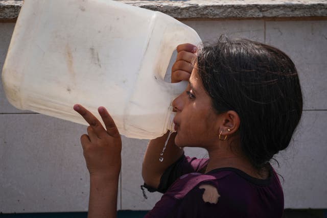 GAZA-ESCASEZ DE AGUA