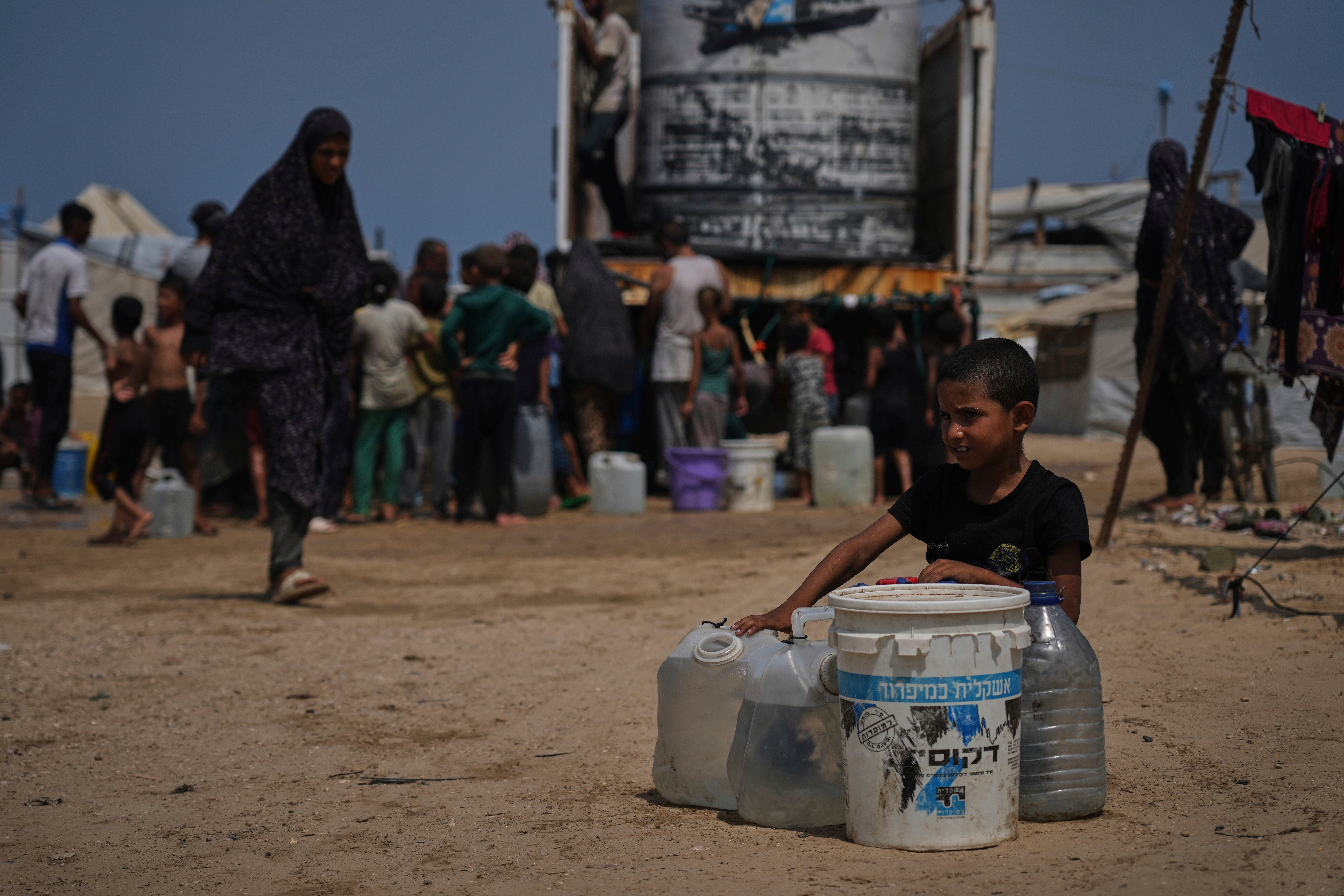 GAZA-ESCASEZ DE AGUA