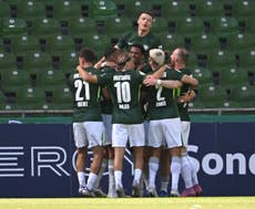 Wolfsburg aplasta 9-0 al Hemelingen de quinta división en la Copa de Alemania