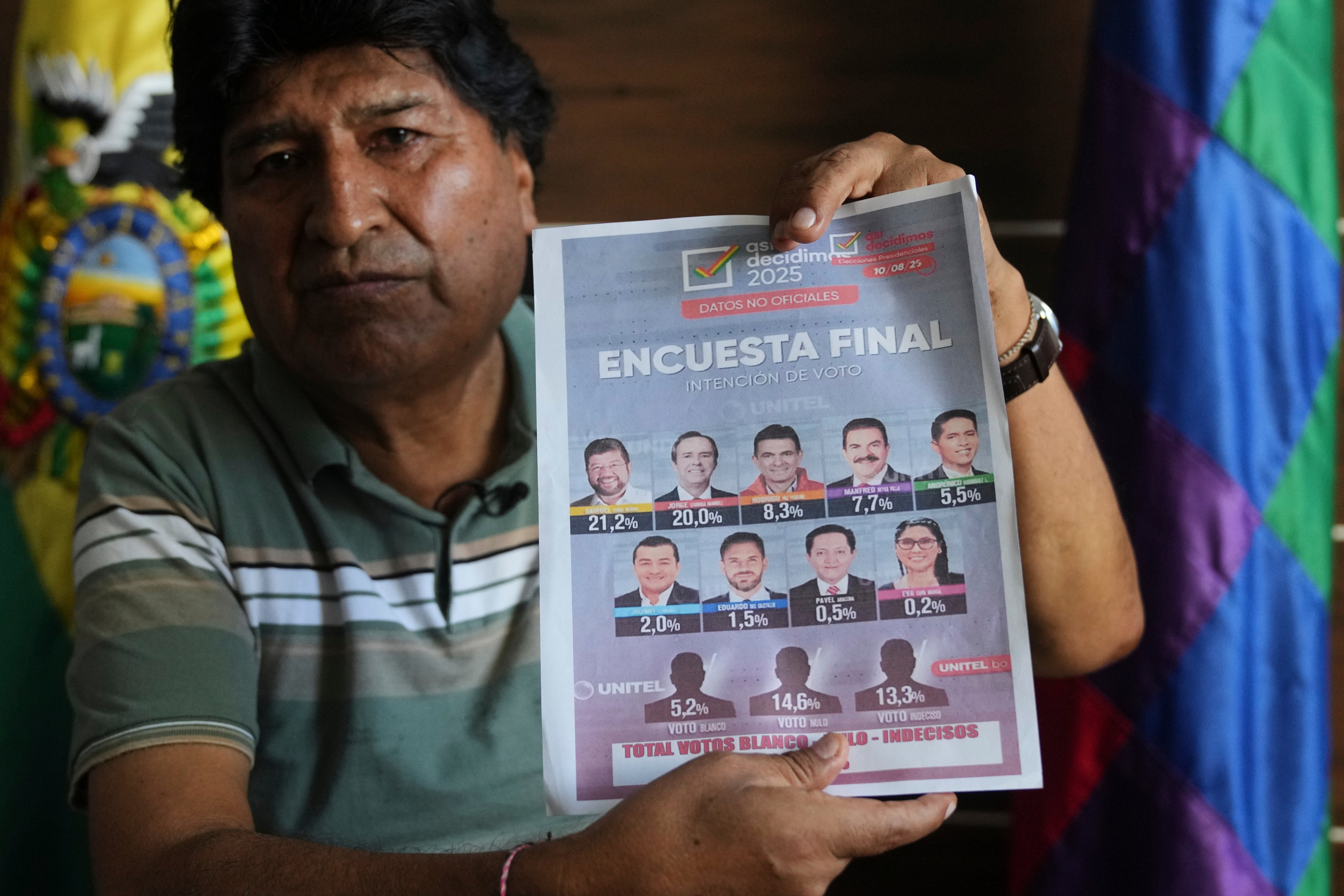 BOLIVIA-ELECCIONES MORALES