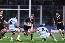 Reece y Taukei'aho anotan sendos pares de tries y 'All Blacks' apabullan 41-24 a Argentina