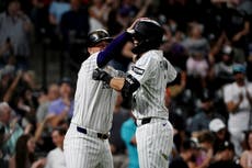 Farmer y Freeman apoyan ataque de 6 carreras de Rockies en la 8va para vencer 10-7 a Diamondbacks