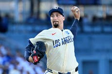 Snell domina a su exequipo en victoria 6-0 de Dodgers que recuperan liderato del Oeste