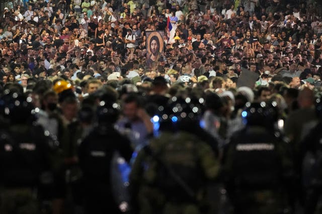 SERBIA-PROTESTAS