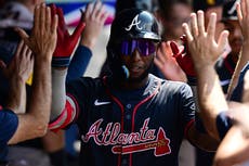 Jonrón de dos carreras de Profar lleva a Bravos a vencer 5-4 a Guardianes y barrer la serie