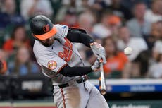 Cinco RBIs de Jordan Westburg impulsan a los Orioles en paliza 12-0 sobre Astros