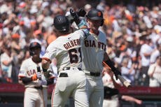 Gigantes vencen a los Rays 7-1 con jonrones de Gilbert y Fitzgerald