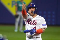 Mets colocan al catcher Francisco Álvarez en la lista de lesionados por esguince en el pulgar