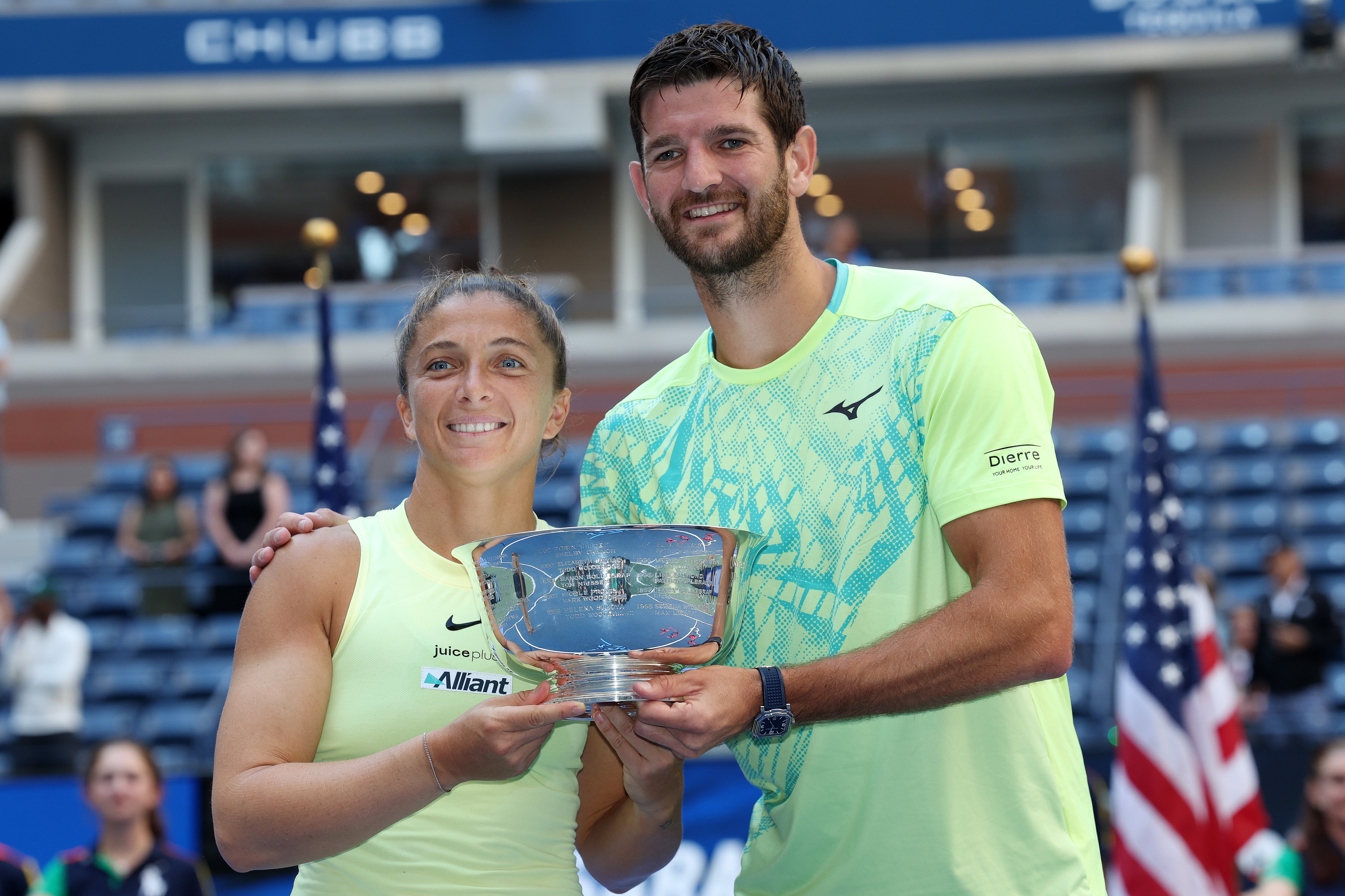 Sara Errani y Andrea Vavassori, campeones de dobles mixtos en 2024, calificaron en febrero de “gran injusticia” la nueva imagen del certamen