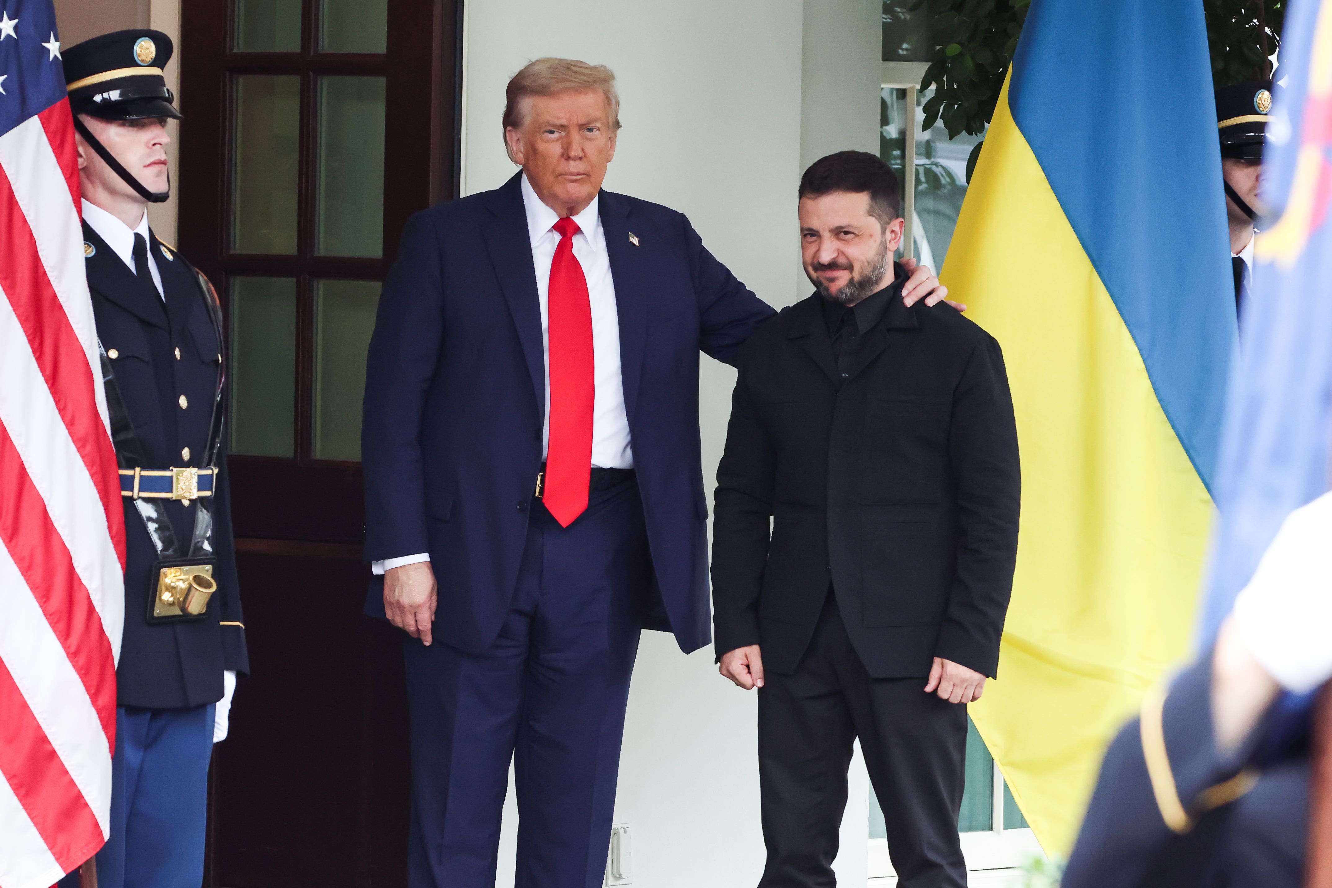 Trump recibe a Zelensky en el Ala Oeste de la Casa Blanca