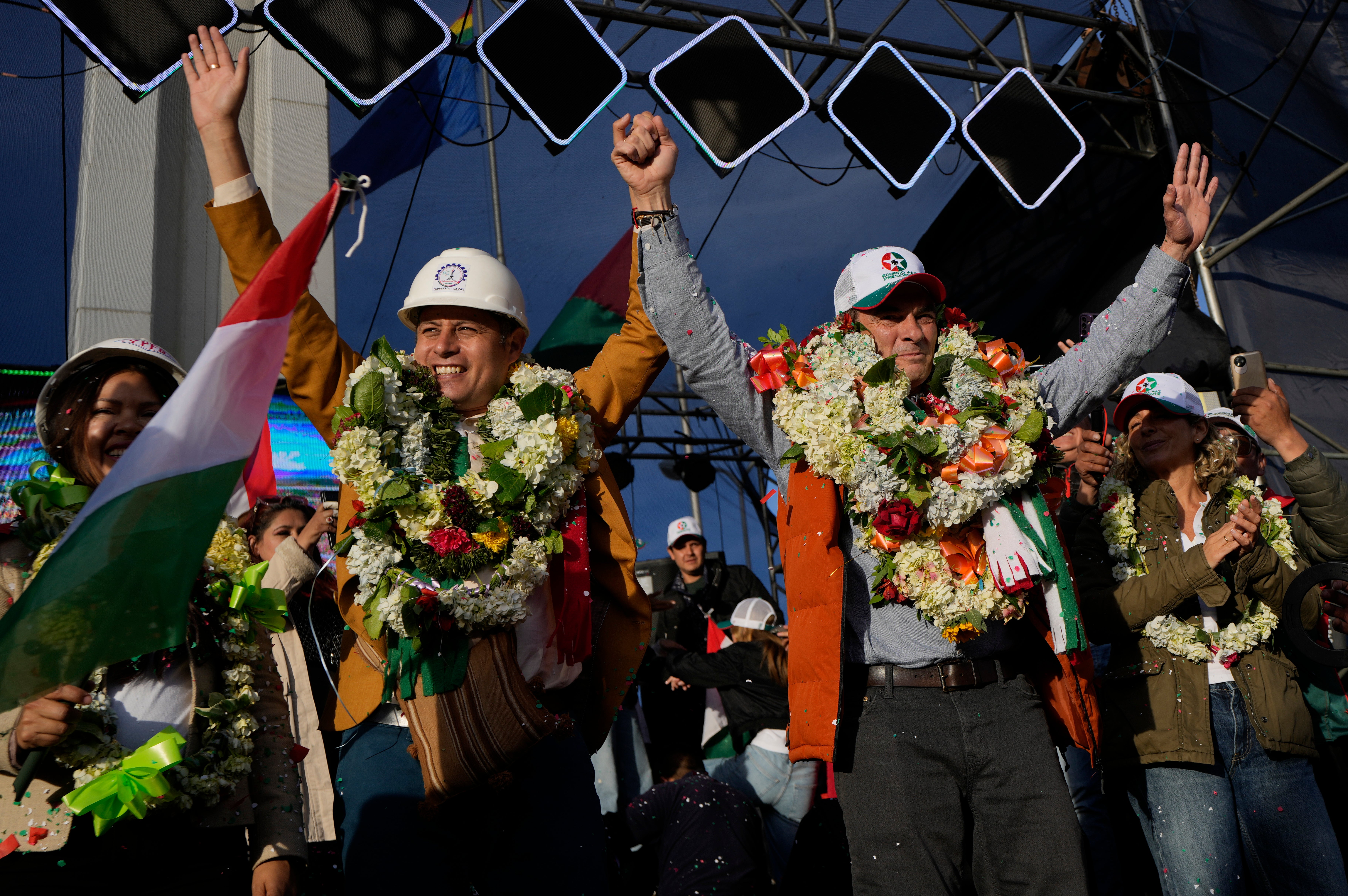 BOLIVIA-ELECCIONES-CANDIDATO VICEPRESIDENTE