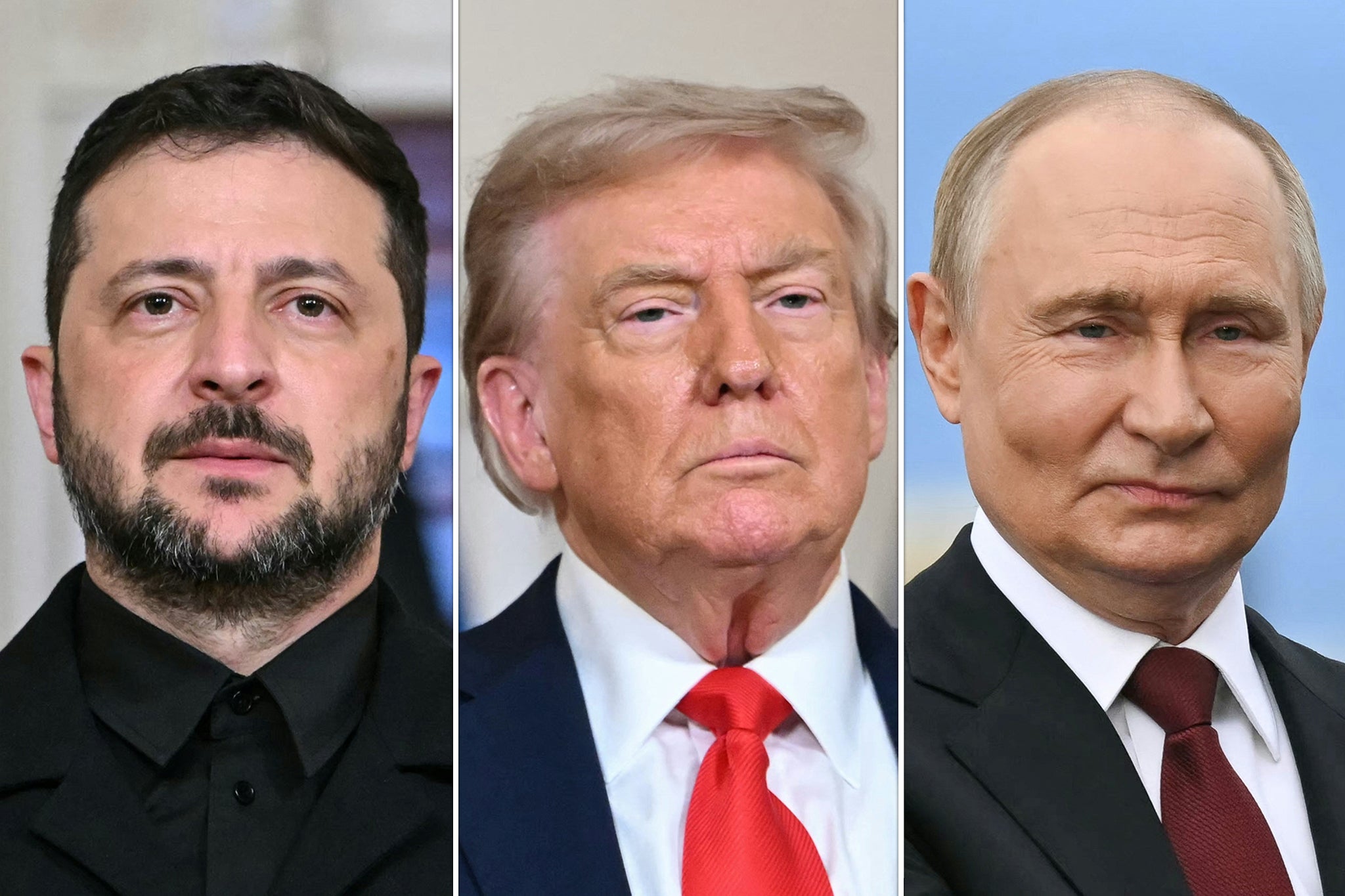El presidente ruso Vladimir Putin dijo al presidente Donald Trump que quería reunirse con el presidente ucraniano Volodymyr Zelensky en persona, pero Trump insiste en que tiene que ser parte de las discusiones, según un informe