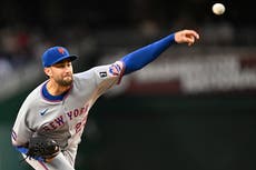 David Peterson domina a Nacionales y Mark Vientos pega otro jonrón para que Mets se impongan por 8-1