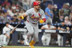 Herrera y Saggese lideran a Cardenales en victoria 7-4 ante Marlins