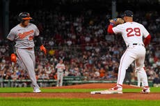 Orioles dilapidan ventaja, pero superan 4-3 a Boston en 11 entradas con roleta de Basallo