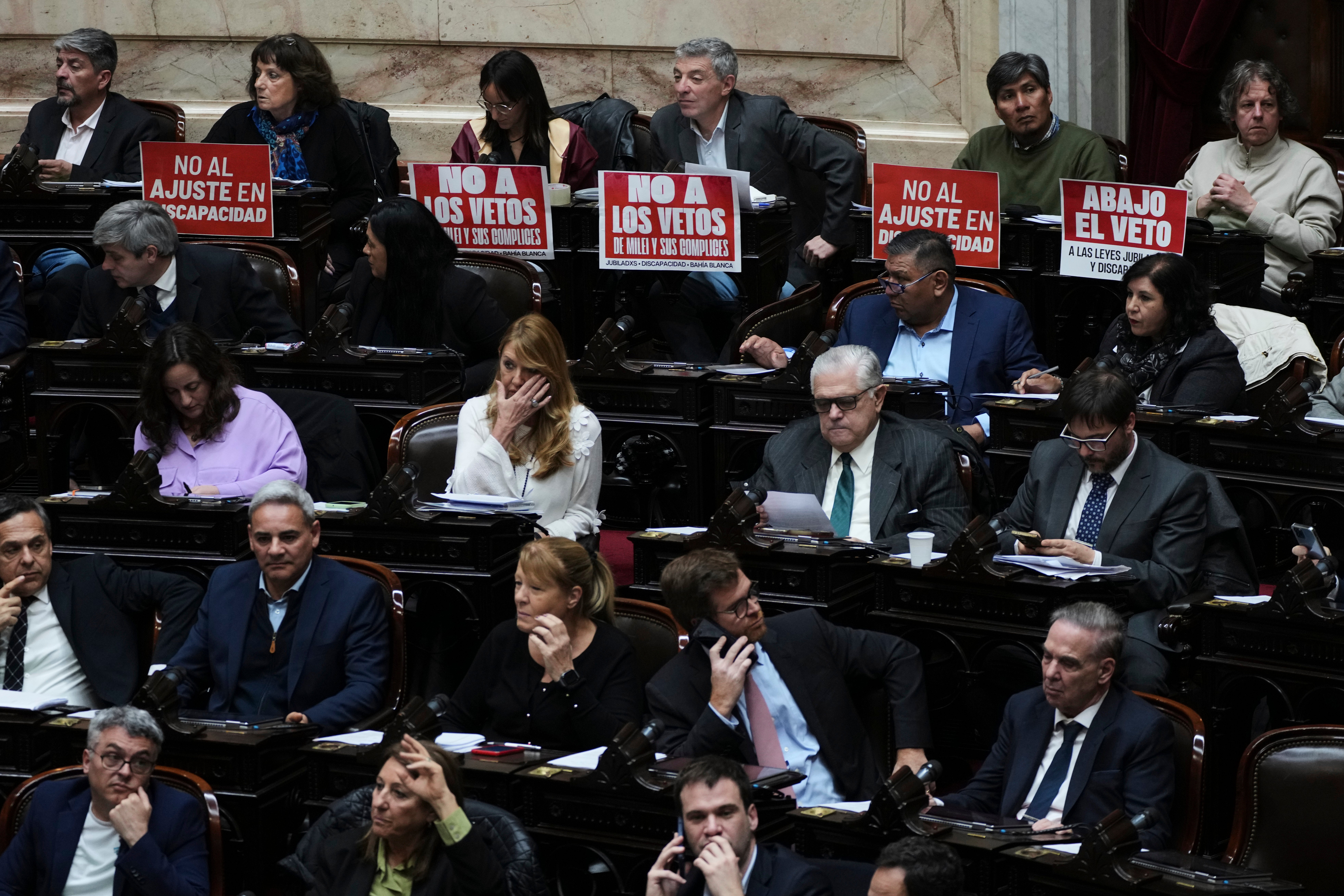 ARGENTINA-CONGRESO MILEI