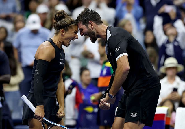 <p>Sara Errani y Andrea Vavassori fueron dignos vencedores en Nueva York</p>