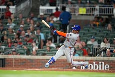 McLean lanza siete sólidas entradas y lleva a Mets a derrotar 12-7 a los Bravos