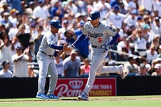 Dodgers igualan la carrera por el Oeste de la Nacional con victoria de 8-2 sobre los Padres