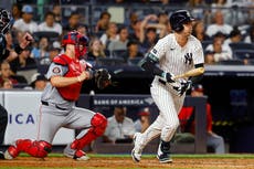 Rice, Domínguez y Chisholm pegan jonrones por Yankees, que vencen 10-5 a Nacionales