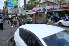 Decenas de heridos tras incursión israelí en ciudad de Cisjordania, sede de la Autoridad palestina