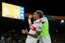 Stuttgart supera al Eintracht Braunschweig en penales y abre defensa de título de Copa de Alemania
