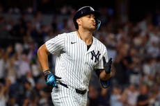 Stanton conecta jonrón de 451 pies y remolca 5 en victoria de Yankees 5-1 sobre Nacionales