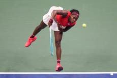 El 1er partido de Gauff con nuevo entrenador de saque en US Open se complica pero termina en triunfo