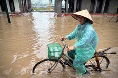 Aguaceros provocan inundaciones, deslizamientos y ocho muertes en Vietnam y Tailandia