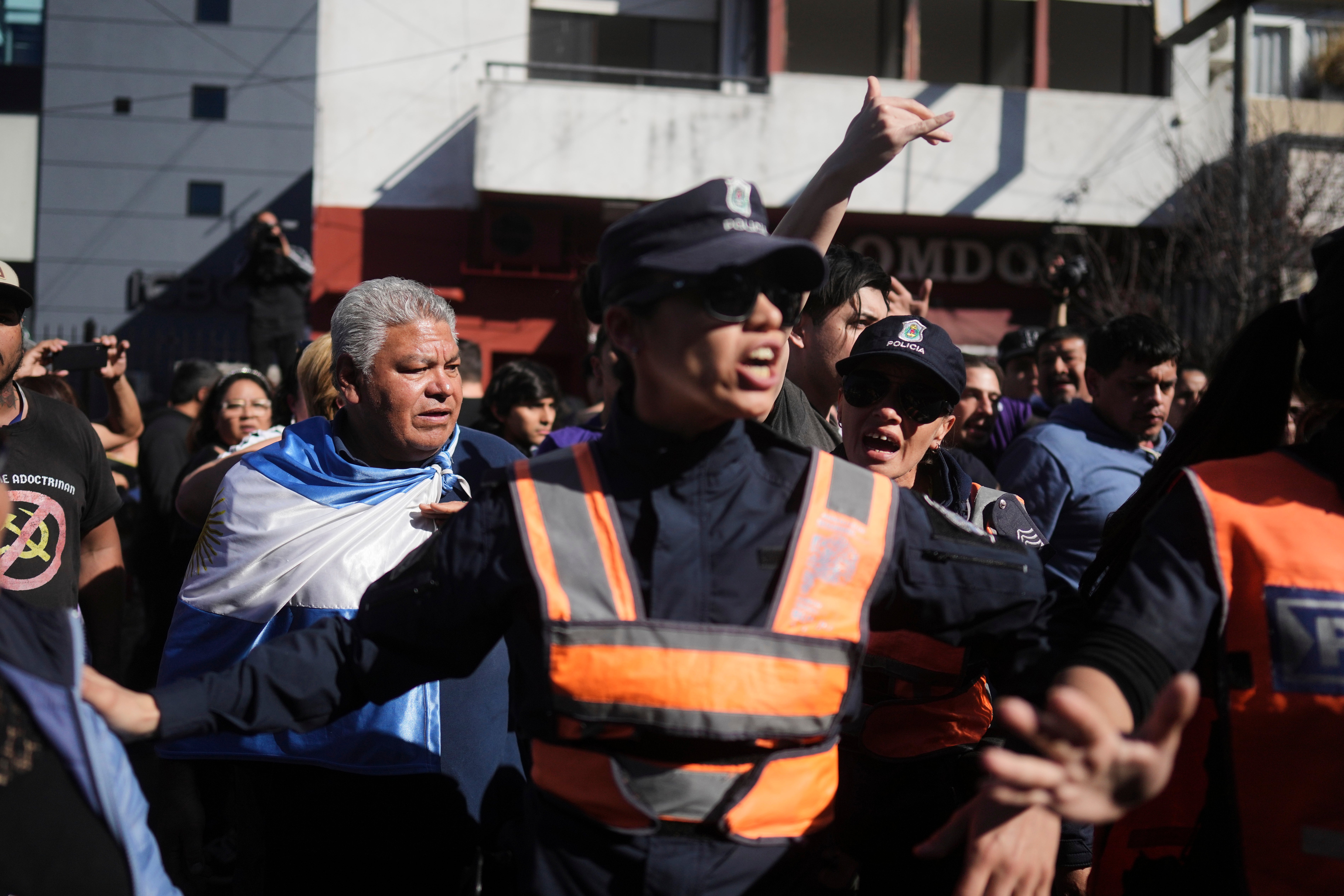 ARGENTINA-MILEI-INCIDENTES