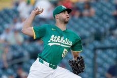 Morales lanza 7 sólidas entradas y Gelof conduce a A's a blanqueada 7-0 sobre Tigres