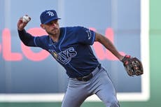 Josh Lowe conecta 2 jonrones, Ryan Pepiot lanza 5 entradas en blanco y Rays vencen 4-1 a Nacionales