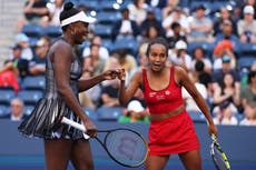 Venus Williams y Leylah Fernandez avanzan a 3ra ronda de dobles femeninos en el US Open