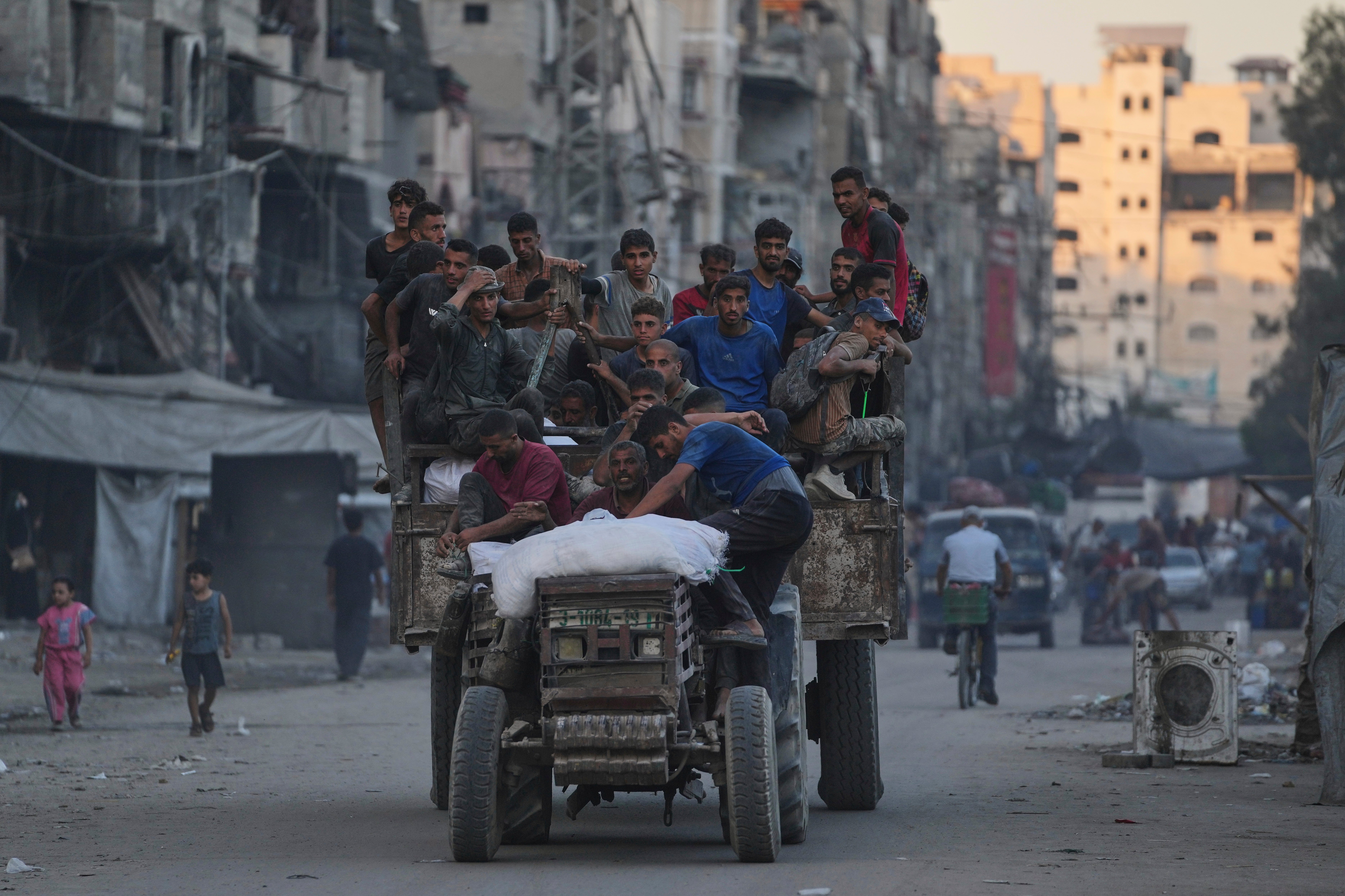 ORIENTE MEDIO-GAZA-DESPLAZADOS-FOTOS