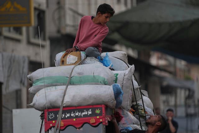ORIENTE MEDIO-GAZA-DESPLAZADOS-FOTOS