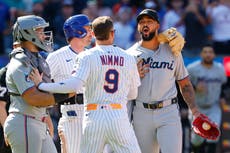 Alcántara lanza siete sólidas entradas y Marlins vencen 5-1 a Mets para ganar tres de cuatro