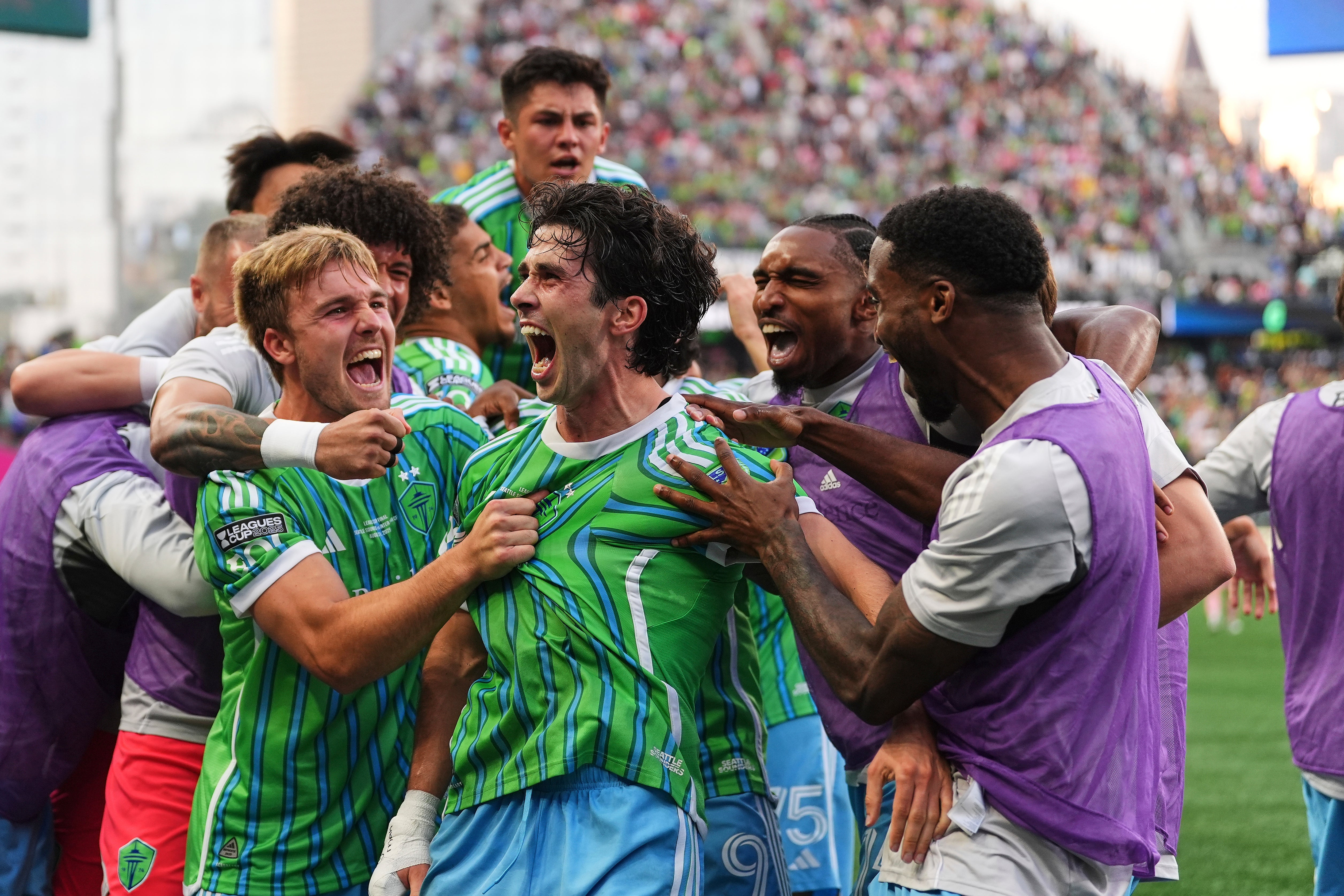 Osaze De Rosario ayuda a Sounders a vencer 3-0 a Lionel Messi e Inter Miami en Final de Leagues Cup