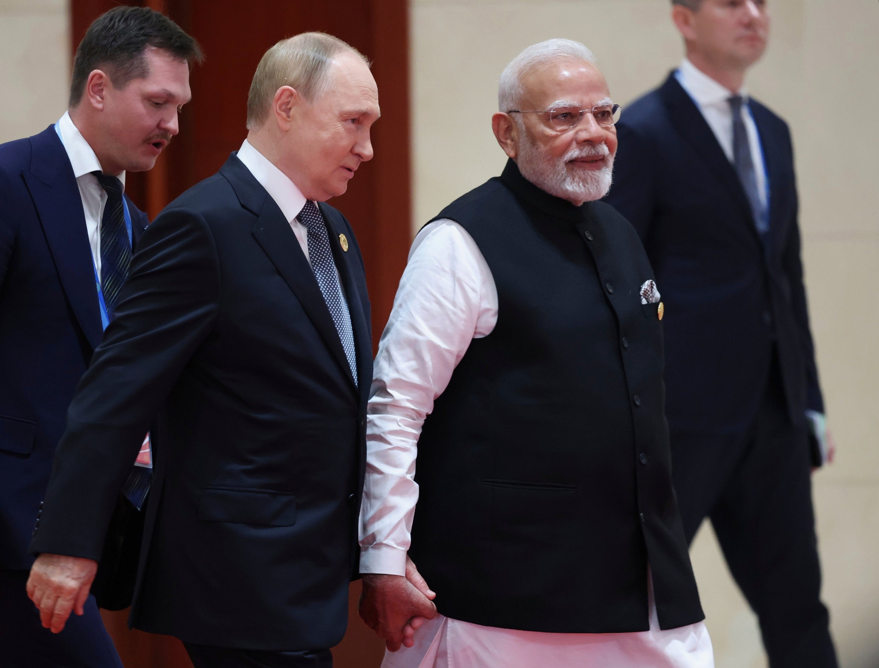 CHINA-OCS-MODI-PUTIN