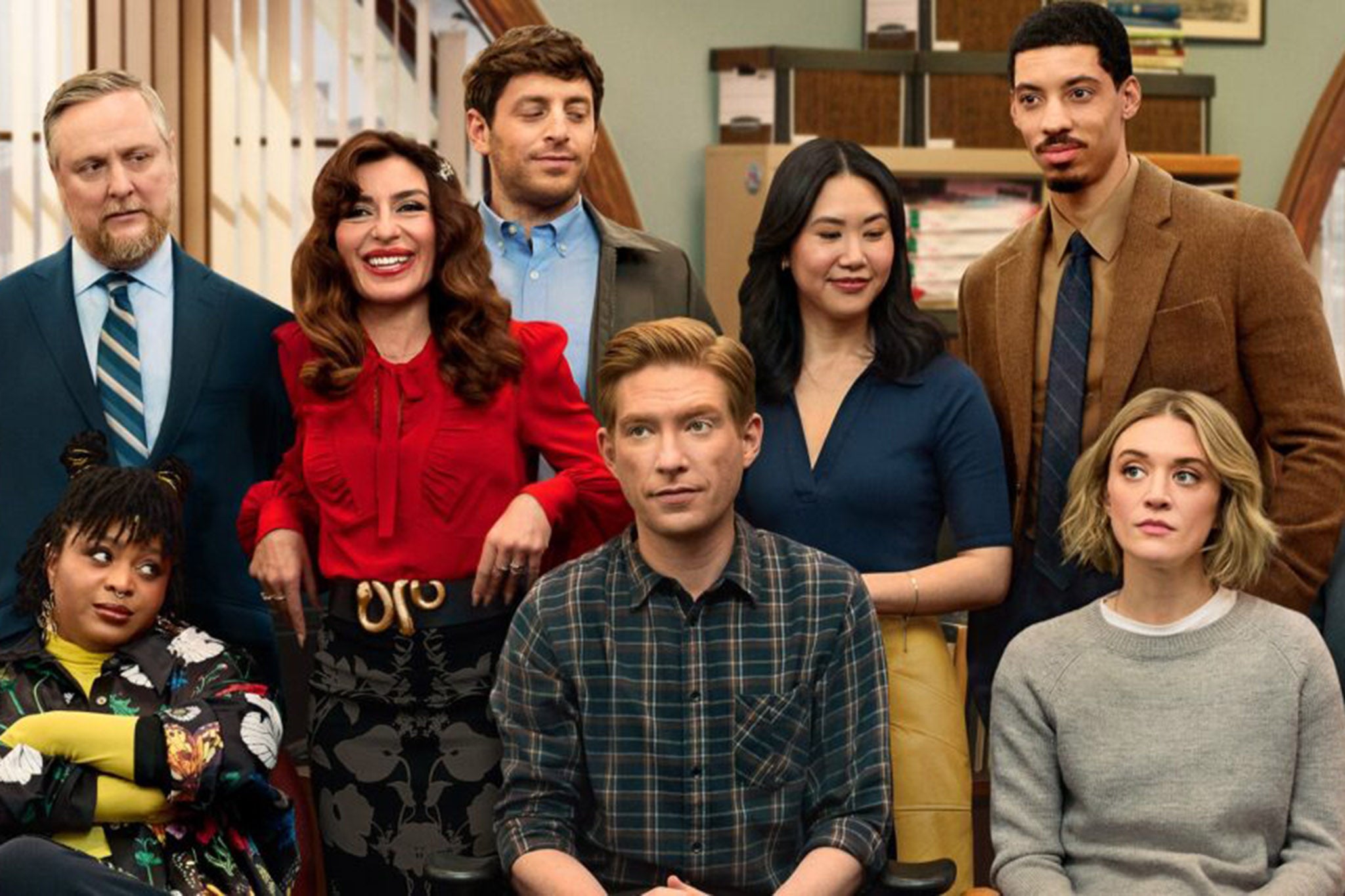 El reparto de The Paper