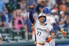 Jonrón de Altuve y sólido regreso de García llevan a Astros a ganar 8-3 a los Angelinos