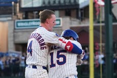 Carson Kelly da a los Cachorros una emocionante victoria de 7-6 sobre los Bravos