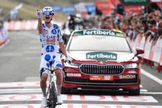 Vingegaard recupera el liderato de la Vuelta a España y Vine gana su segunda etapa